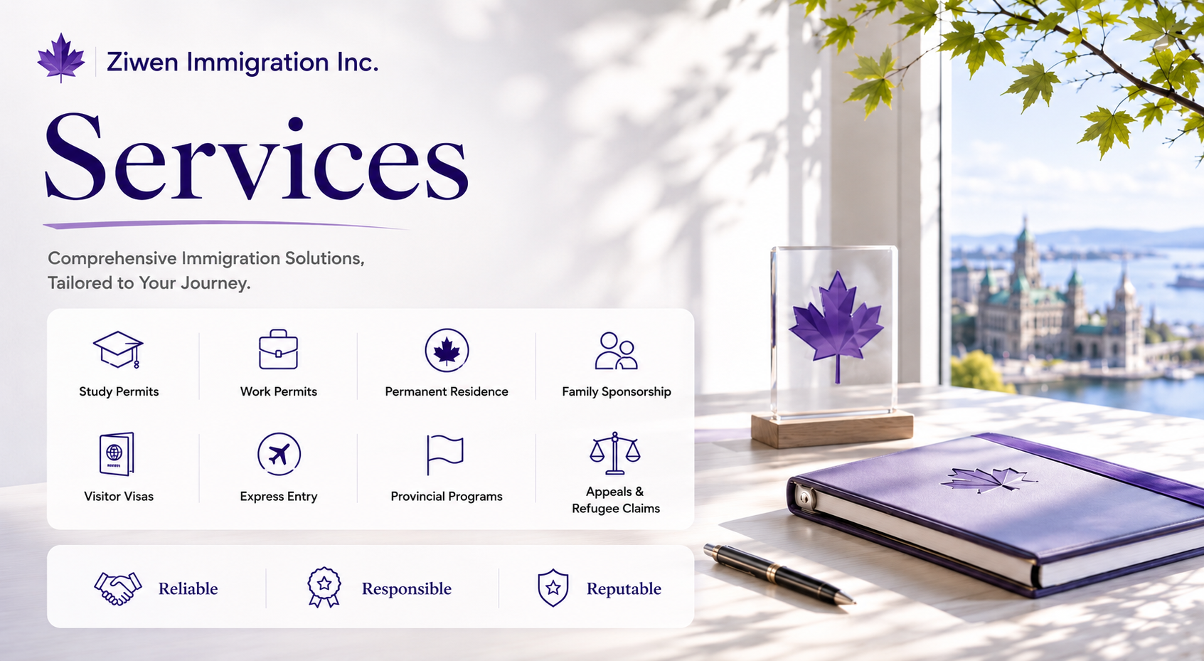 Ziwen Immigration comprehensive immigration services